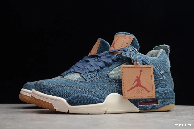 LEVI'S X AIR NIKE AO2571-401 DENIM JORDAN 4 0114